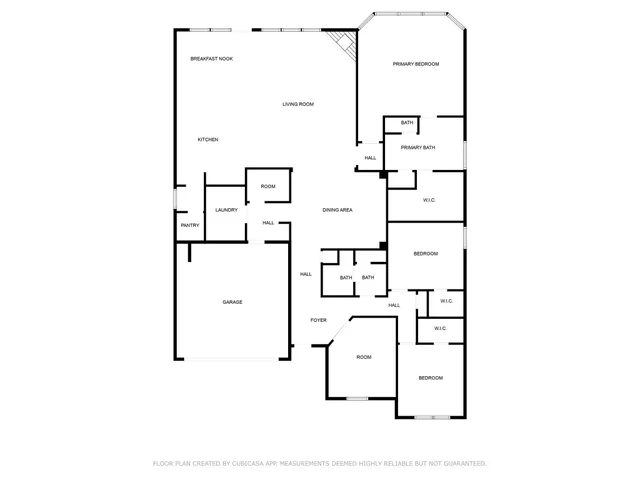 a picture of a floor plan