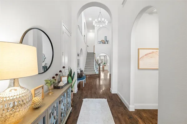 a very nice looking room with a large window