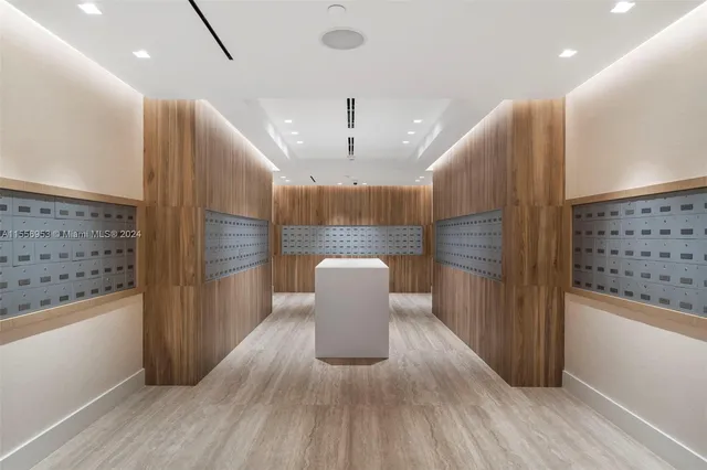 a view of kitchen with cabinets and wooden floor