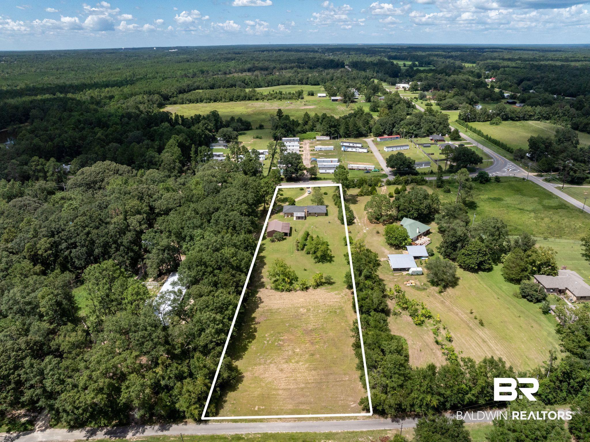 15880 Pine Grove Rd Extension West Bay Minette, AL 36507 - Photo 39 of 44 Drone / aerial view