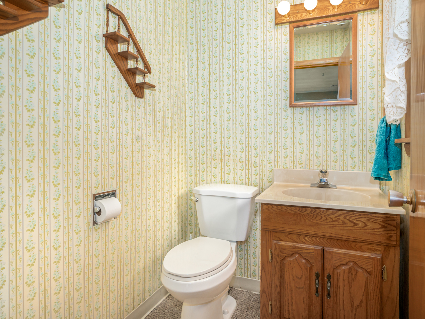 11025 Bryant Road Mokena, IL 60448 - Photo 19 of 21 a bathroom with a sink and mirror with toilet