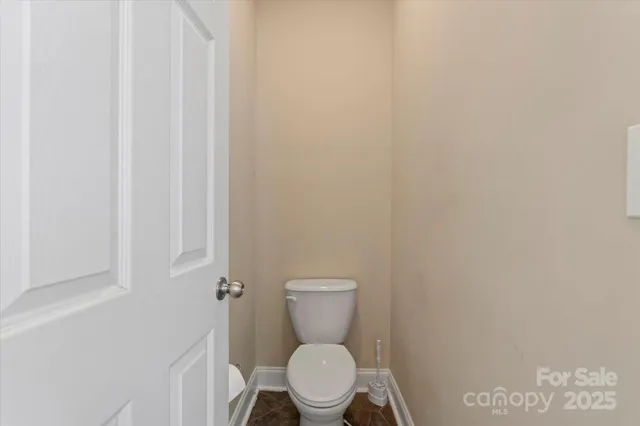 a bathroom with a toilet