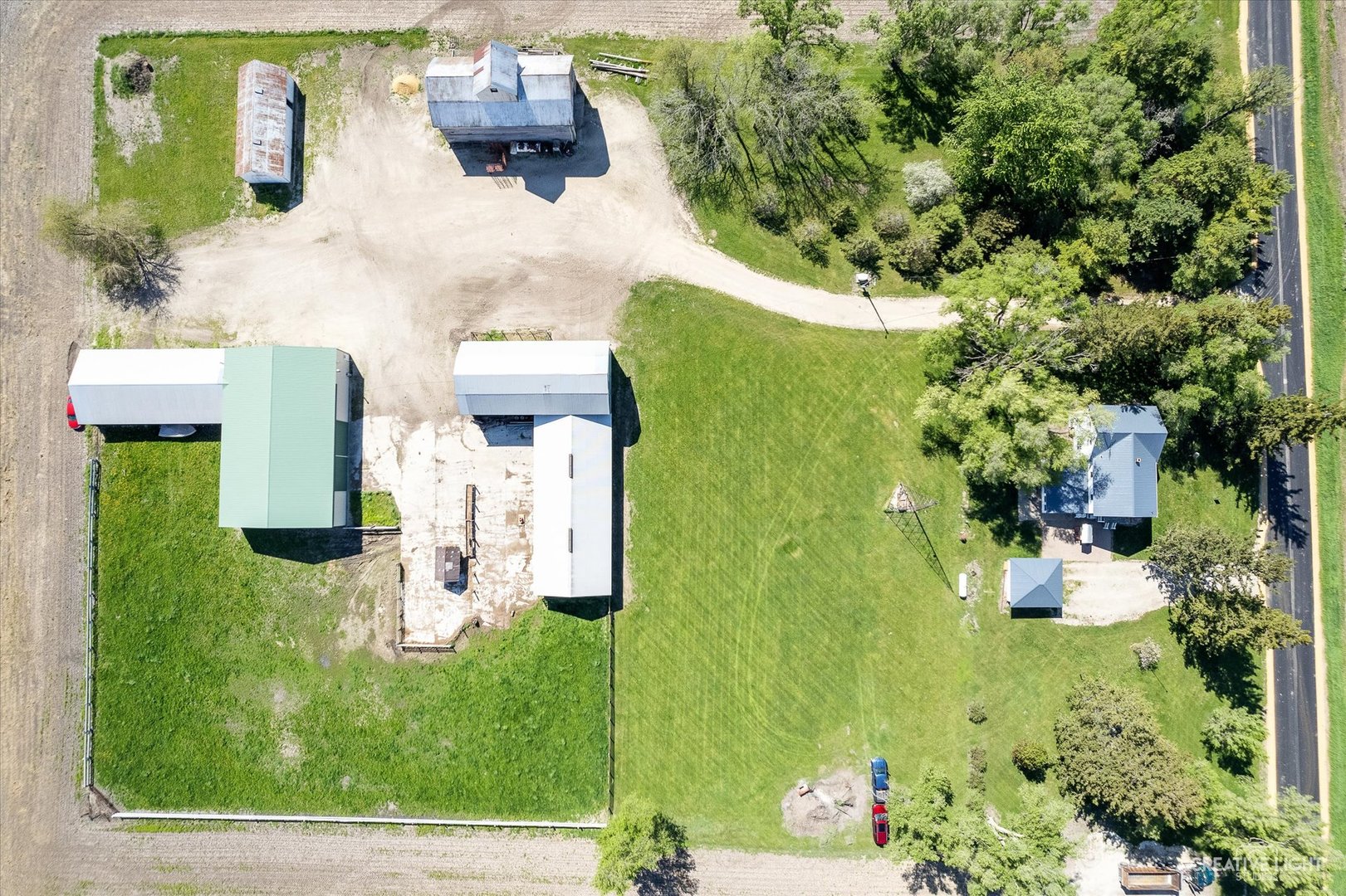 3537 Gurler Road Steward, IL 60553 - Photo 29 of 29 an aerial view of a house having yard