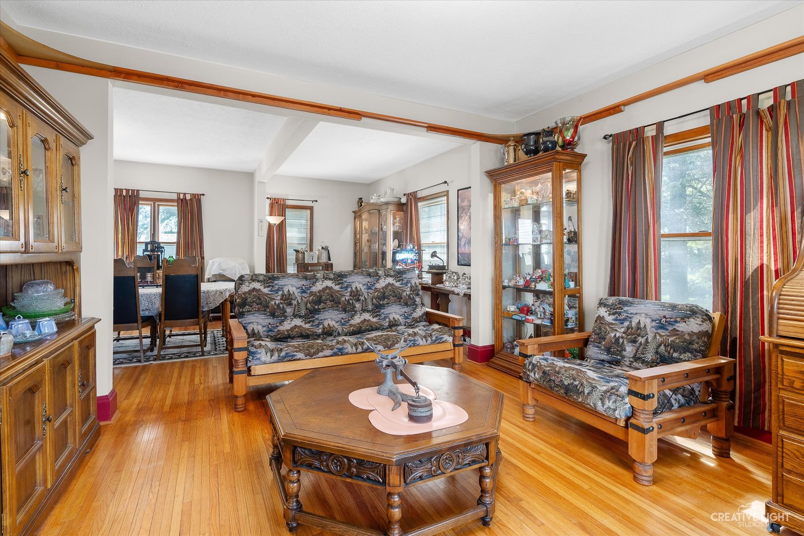 3537 Gurler Road Steward, IL 60553 - Photo 4 of 29 a living room with furniture and a wooden floor