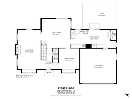 $675,000 | 640 Silver Rock Lane, Buffalo Grove, IL 60089