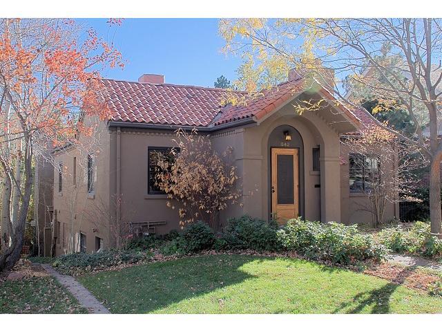 842 13th Street Boulder, CO 80302 - Photo 1 of 1 a front view of a house with garden