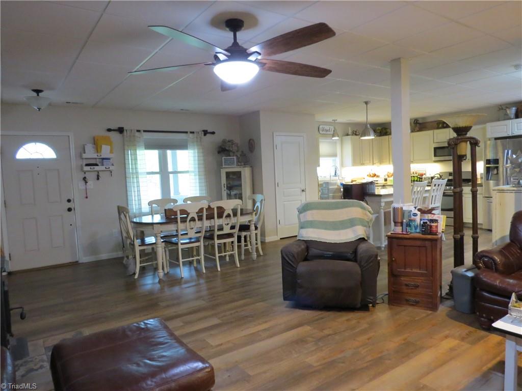 210 Gunters Hill Road Moravian Falls, NC 28654 - Photo 8 of 31 living & dining room