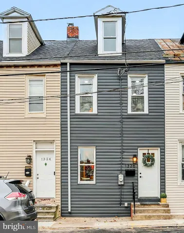 a view of a house with a door