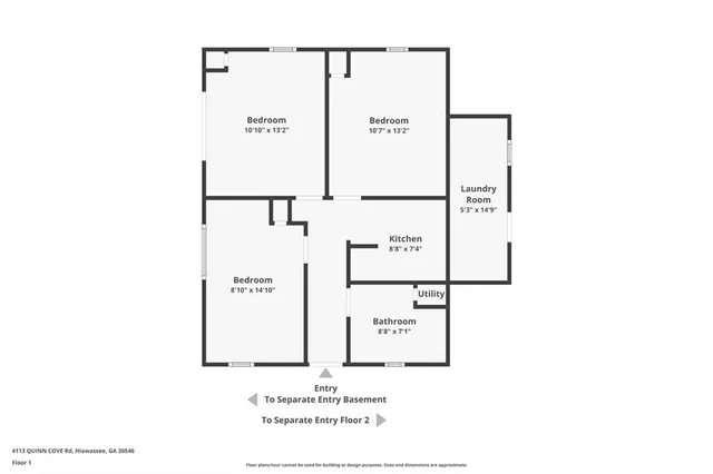 $375,000 | 4113 White Oak Drive, Hiawassee, GA 30546
