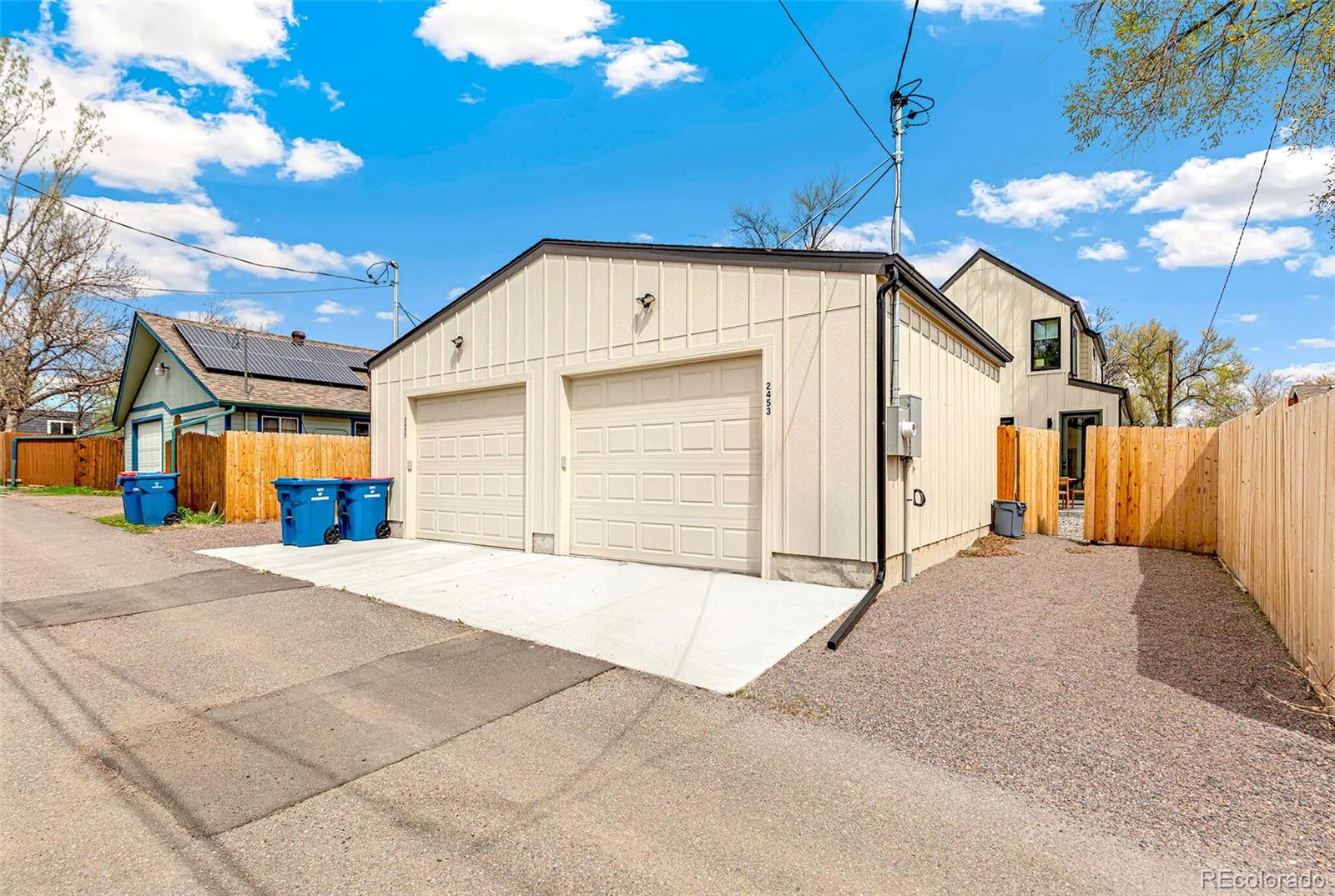 2455 Chase Street Edgewater, CO 80214 - Photo 40 of 46 a view of a house with a garage