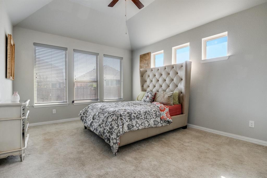 1316 Torrington Lane Forney, TX 75126 - Photo 17 of 36 a bedroom with a bed and a window