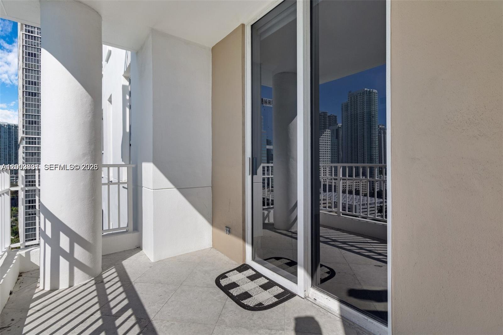 701 Brickell Key Boulevard, Unit 2103 Miami, FL 33131 - Photo 35 of 48 2ND BALCONY OFF 3RD BEDROOM