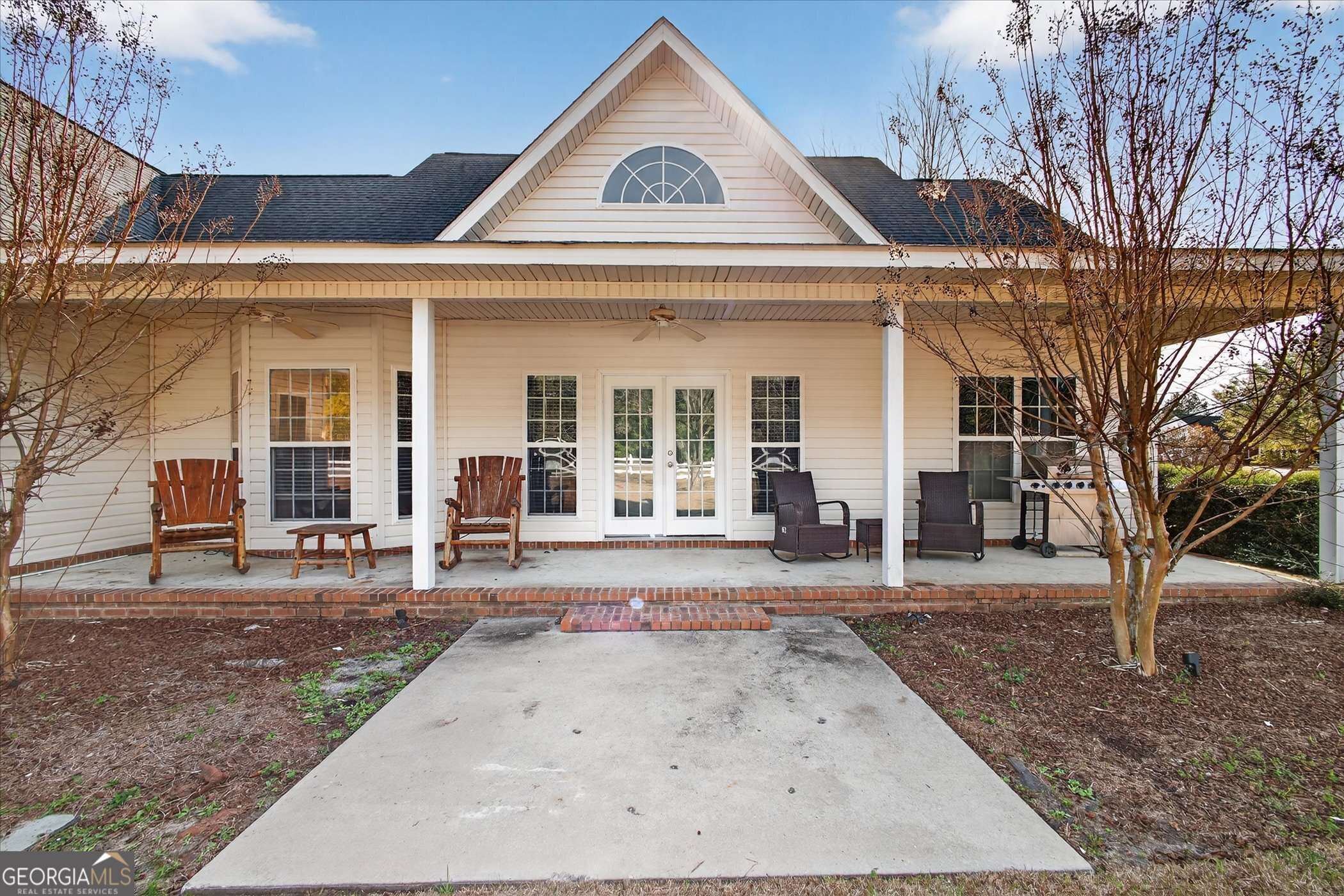 1600 Colony Lane Brooklet, GA 30415 - Photo 39 of 44 front view of a house with a porch