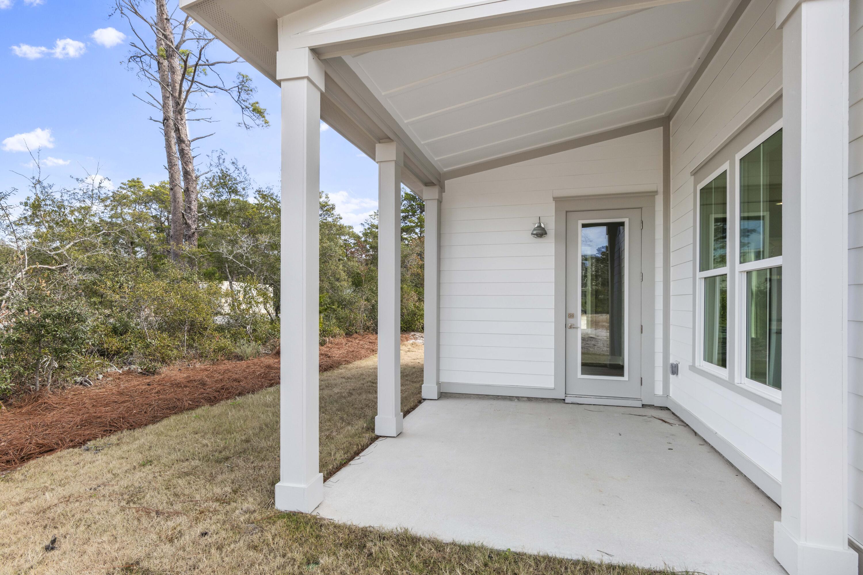 37 Cape Nautilus Ln Inlet Beach, Unit LOT 16 Inlet Beach, FL 32461 - Photo 11 of 44 Back Covered Patio