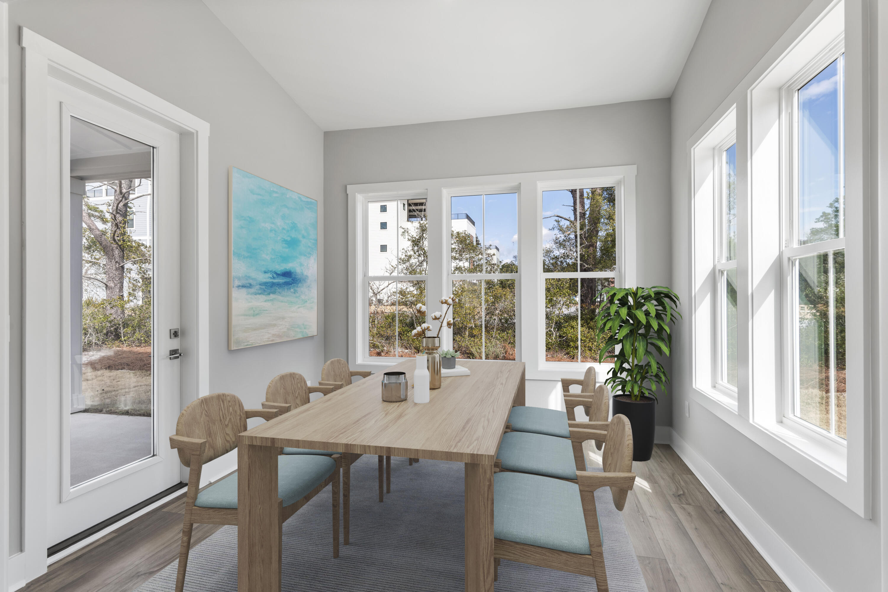 37 Cape Nautilus Ln Inlet Beach, Unit LOT 16 Inlet Beach, FL 32461 - Photo 13 of 44 Sunroom/Dining