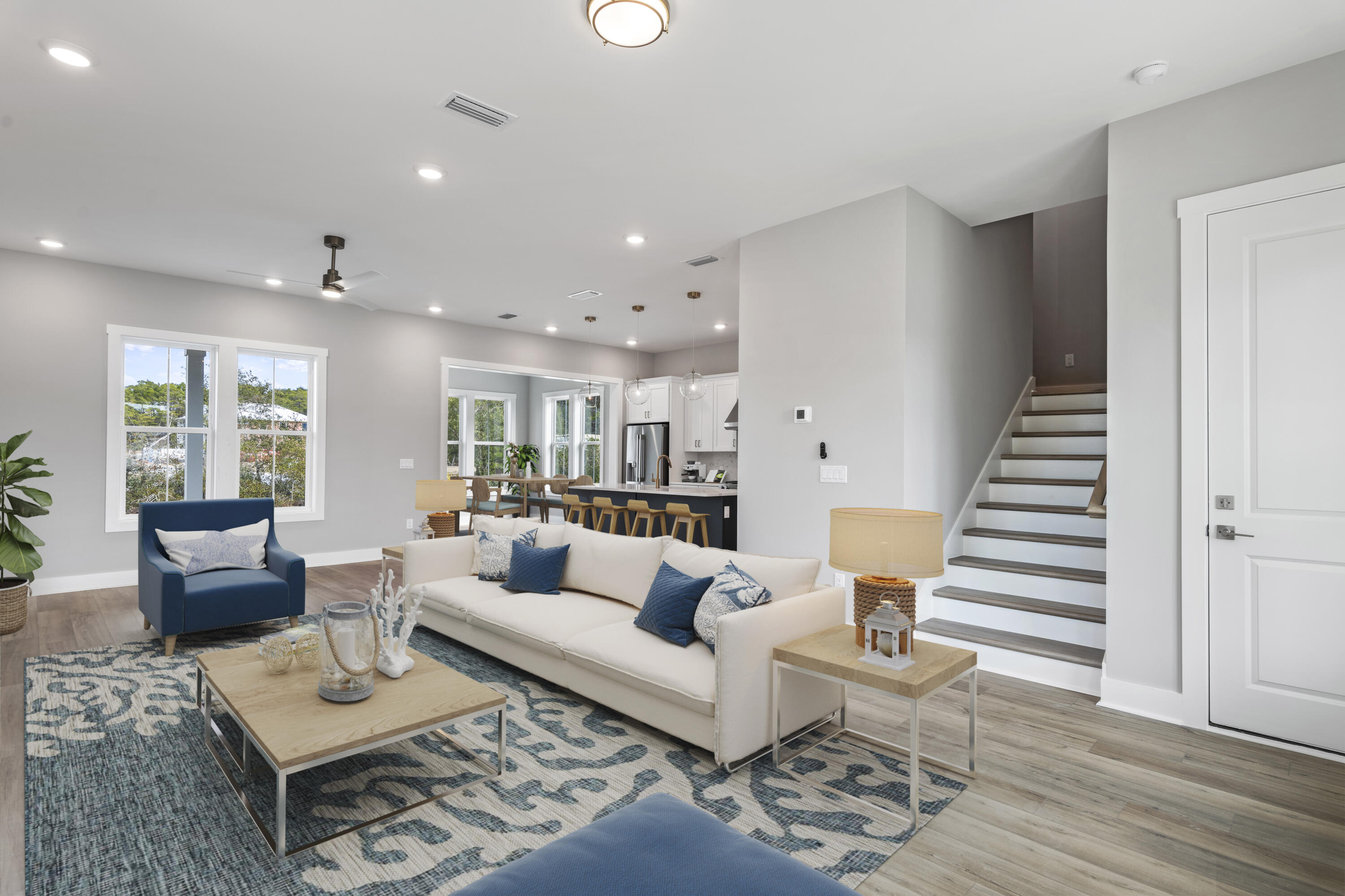 37 Cape Nautilus Ln Inlet Beach, Unit LOT 16 Inlet Beach, FL 32461 - Photo 8 of 44 Main Living Upon Entry