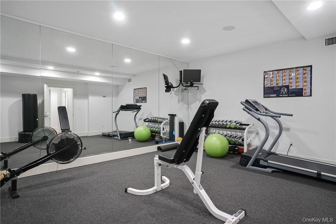 8 Brady Road Bedford Corners, NY 10549 - Photo 23 of 30 a view of a room with gym equipment