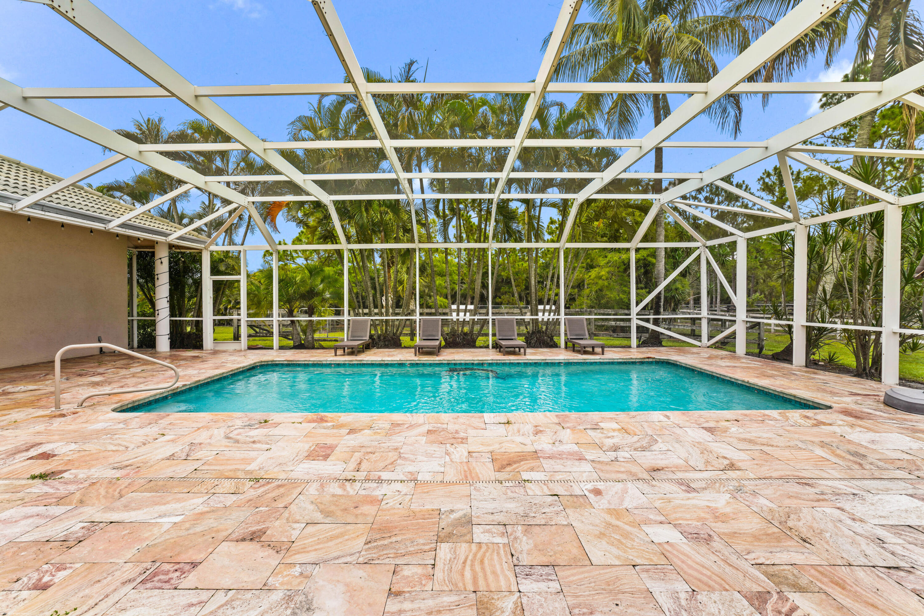 2560 Buck Ridge Trail Loxahatchee, FL 33470 - Photo 39 of 65 Screen enclosed pool
