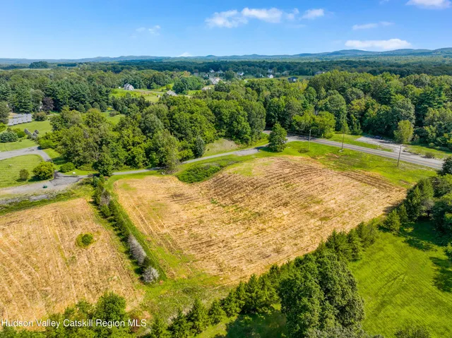 a view of a yard with an outdoor space