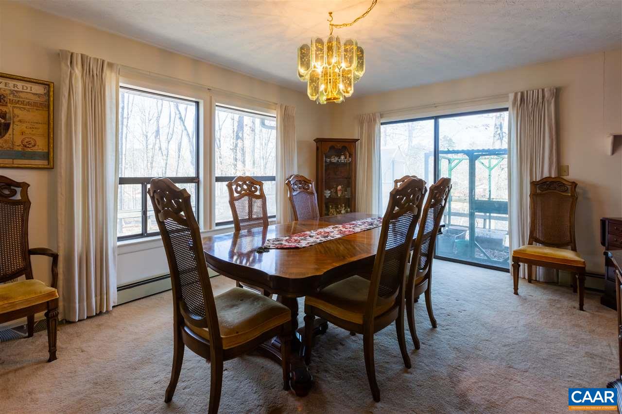 15 Condor Road Palmyra, VA 22963 - Photo 19 of 39 a view of a dining room with furniture window and outside view