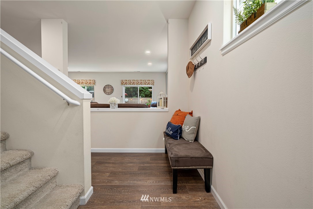 3032 183rd Place Southeast Bothell, WA 98012 - Photo 3 of 21 a view of a hallway with seating area