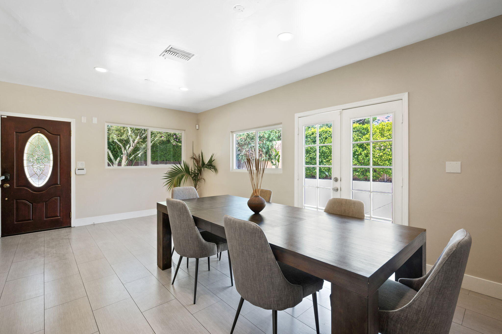 5905 Old Wheeler Road La Verne, CA 91750 - Photo 25 of 81 a view of a dining room with furniture and wooden floor