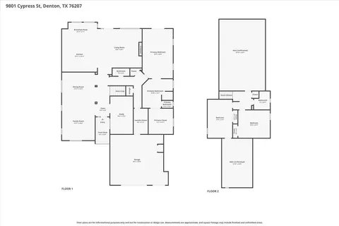 $805,000 | 9801 Cypress Street, Denton, TX 76207