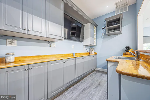 a view of street with sitting area