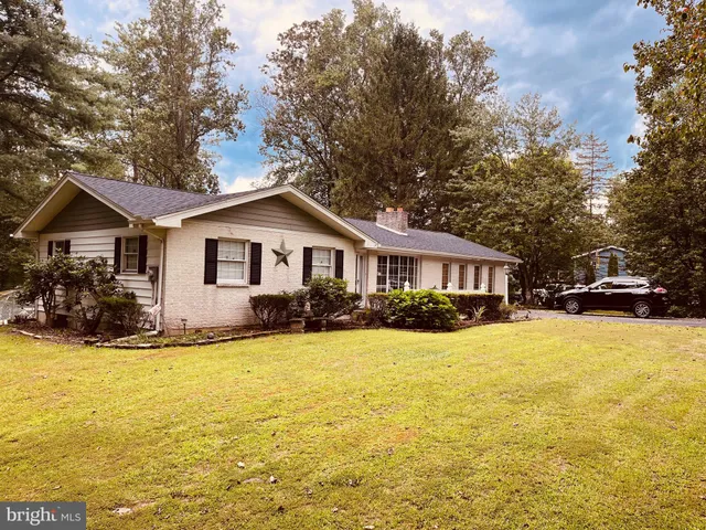 a view of a house with swimming pool