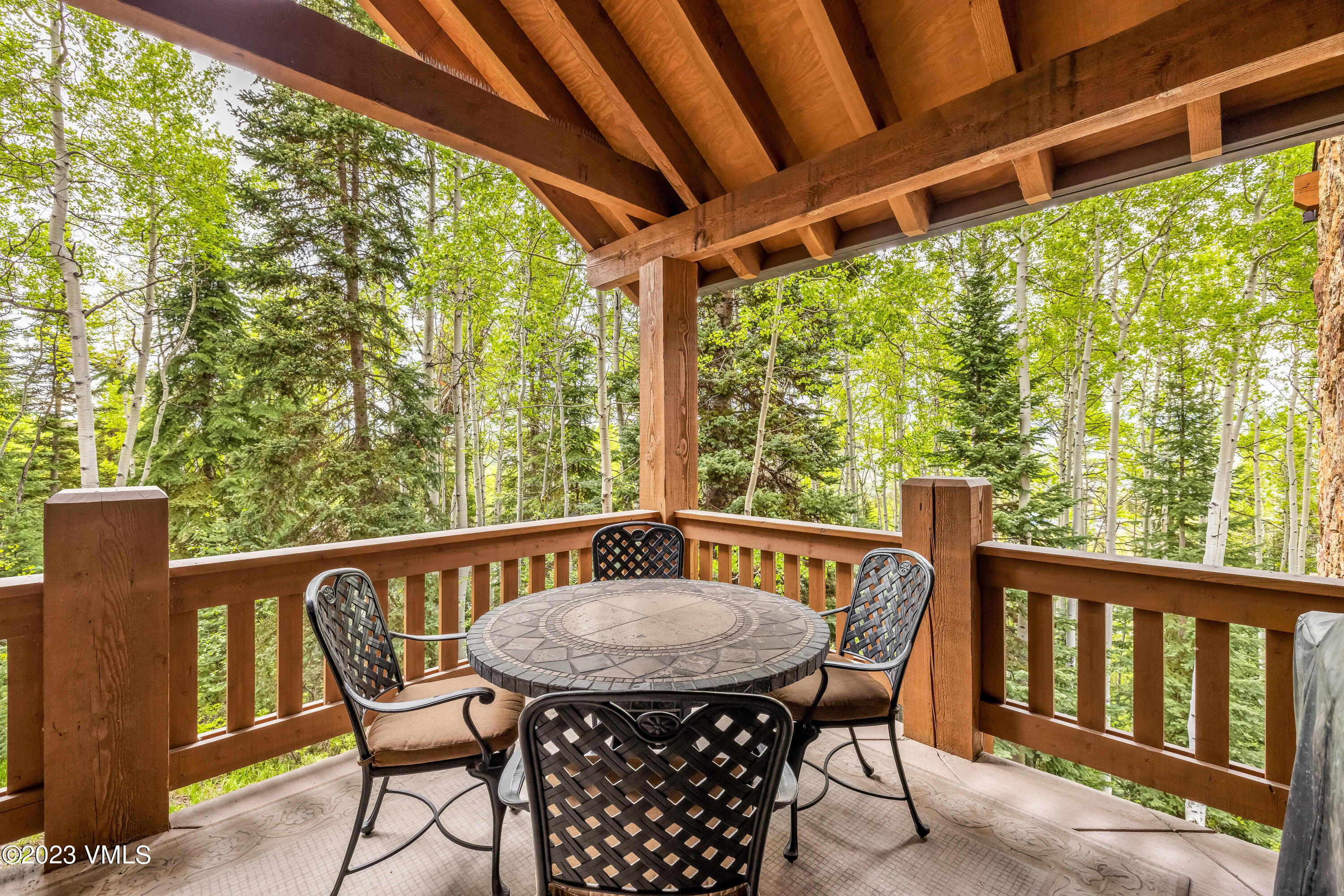 181 Summit Trail Edwards, CO 81632 - Photo 17 of 40 a view of balcony with furniture and wooden deck