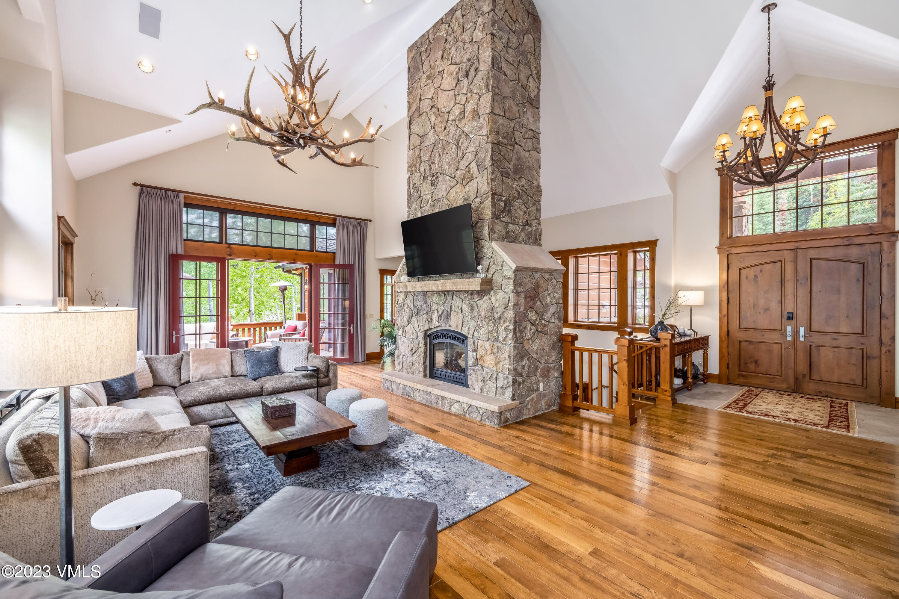 181 Summit Trail Edwards, CO 81632 - Photo 5 of 40 a living room with fireplace furniture and a fireplace