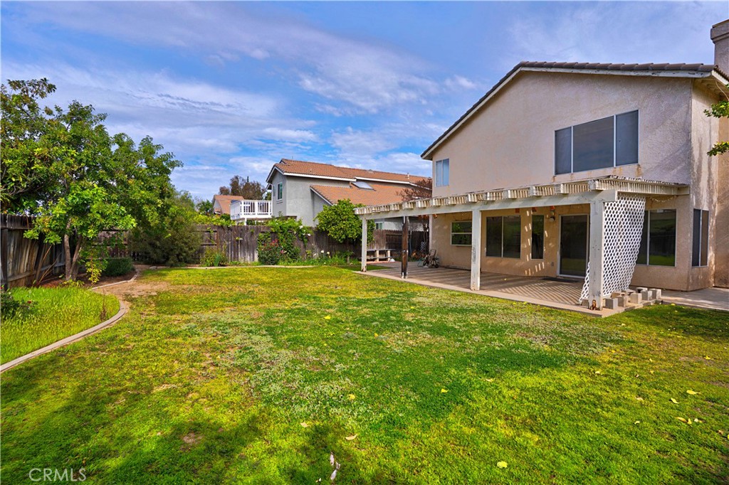 25497 Blackwood Road Murrieta, CA 92563 - Photo 37 of 44 a view of a house with backyard and sitting area