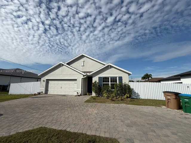 a house with a outdoor space