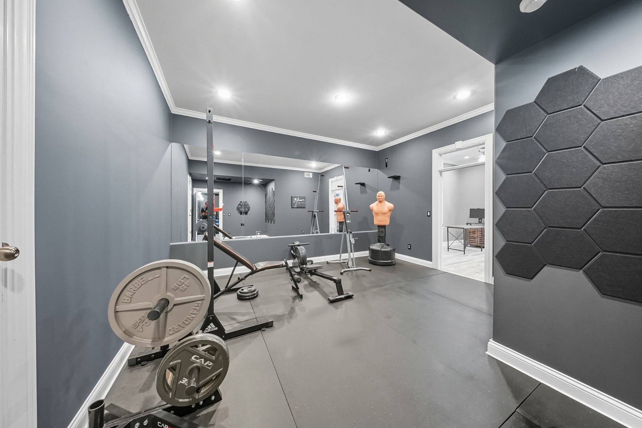 700 Princeton Hills Drive Brentwood, TN 37027 - Photo 34 of 42 a view of a room with gym equipment