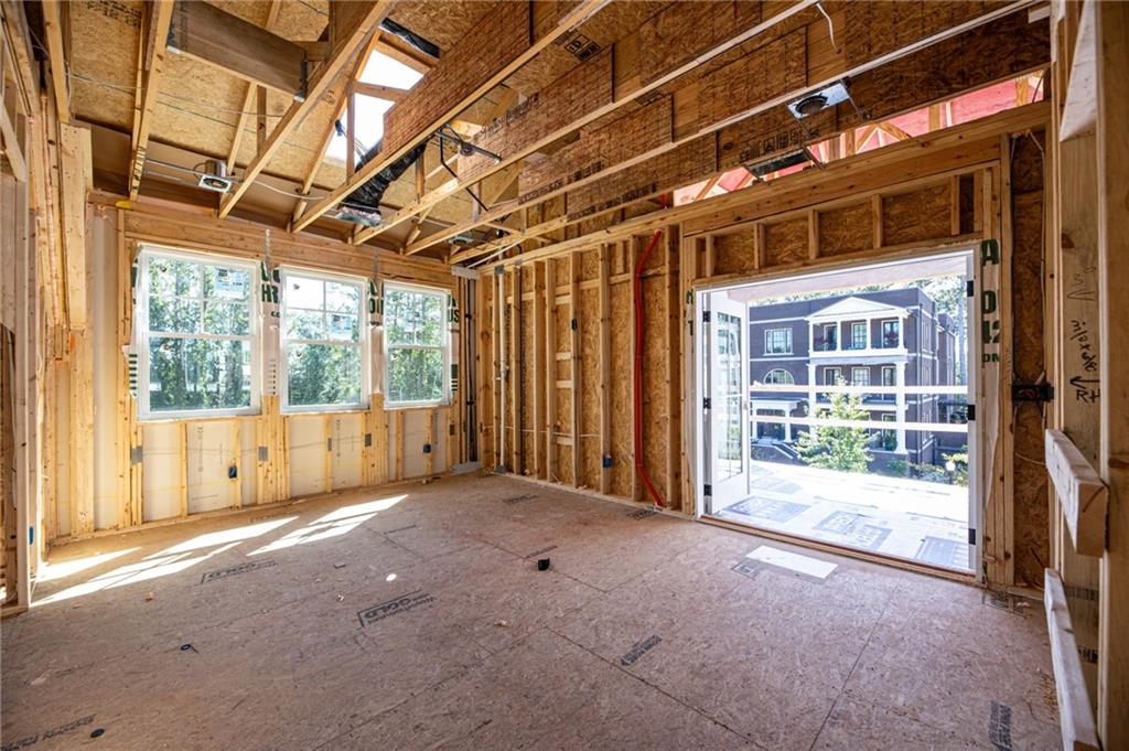 135 Alcovy Terrace Alpharetta, GA 30009 - Photo 29 of 56 a view of a room with a large window