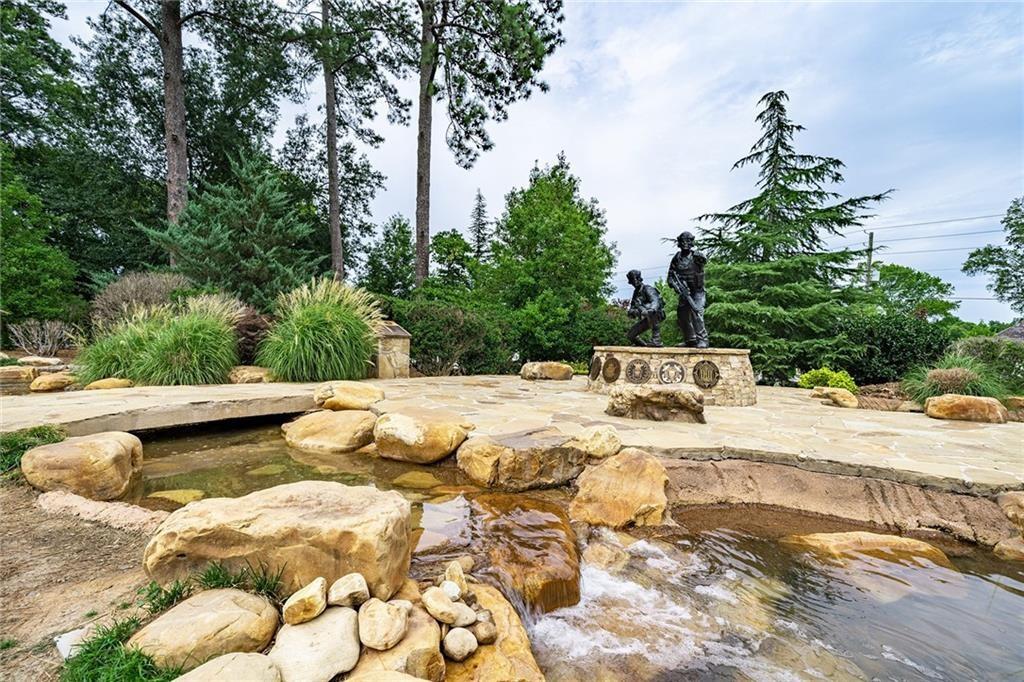 135 Alcovy Terrace Alpharetta, GA 30009 - Photo 38 of 56 a view of swimming pool with patio