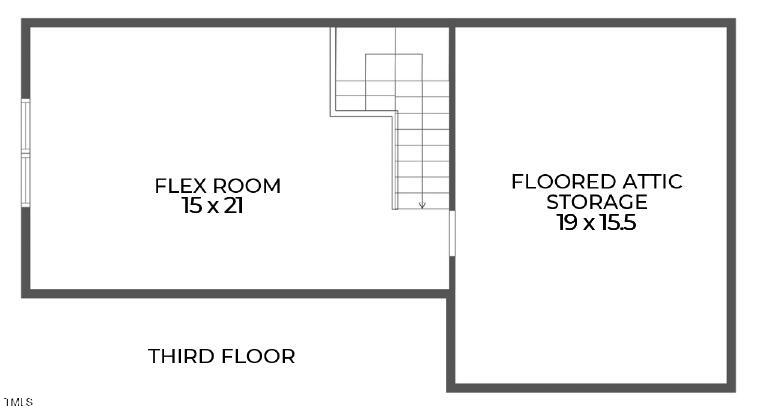 12329 Whartons Way Raleigh, NC 27613 - Photo 44 of 51 a picture of a floor plan