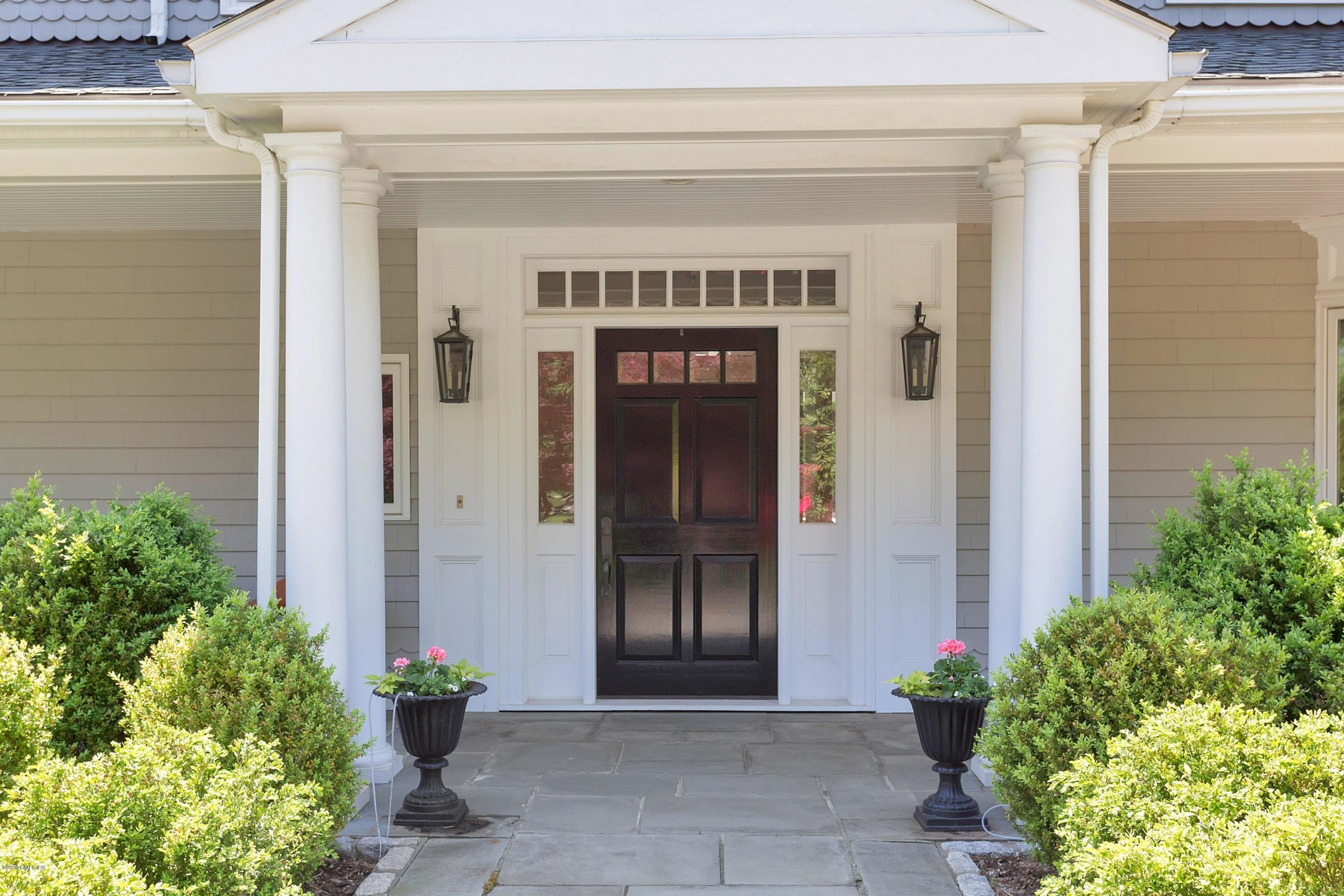 188 Otter Rock Drive Greenwich, CT 06830 - Photo 3 of 23 a view of entrance front of house