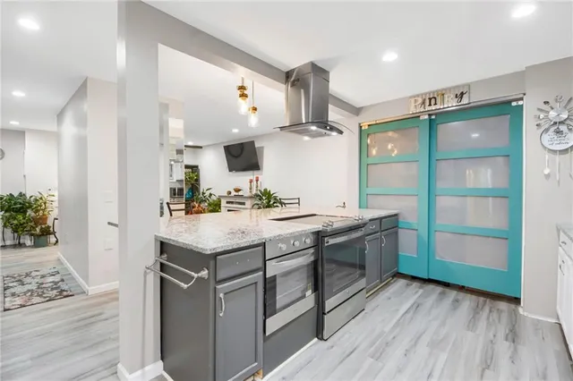 a view of a roof deck