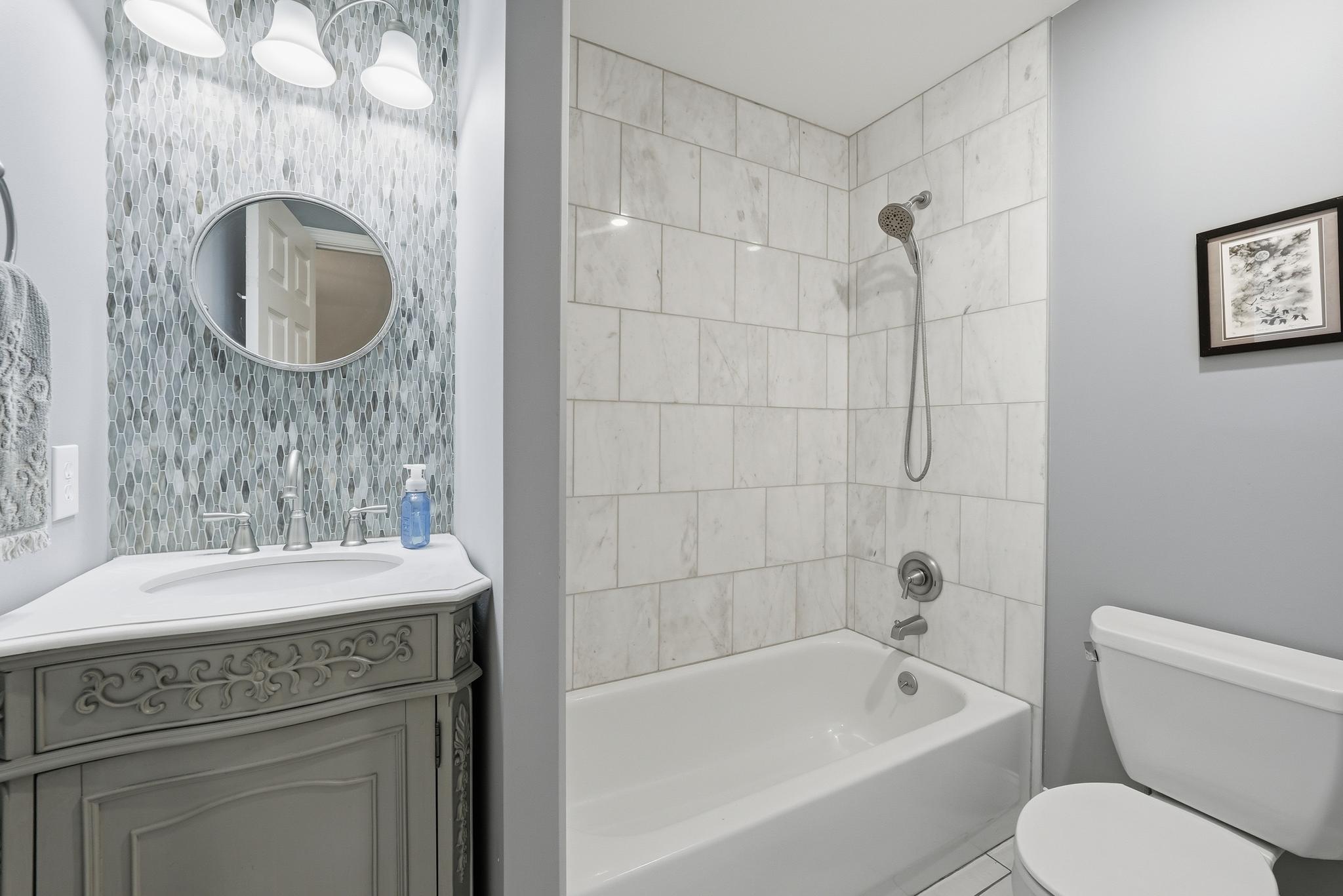 15802 Radwick Lane Silver Spring, MD 20906 - Photo 33 of 53 Bath 5 Lower Level, Renovated 2021, Italian Marble