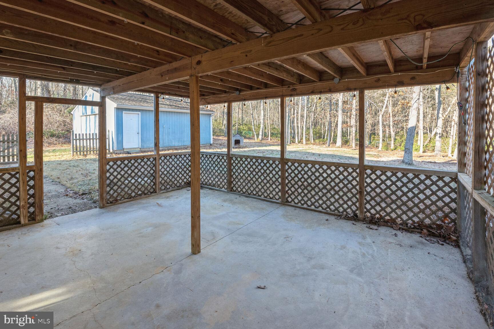 67 Bozarthtown Road Tabernacle, NJ 08088 - Photo 26 of 32 Covered Patio