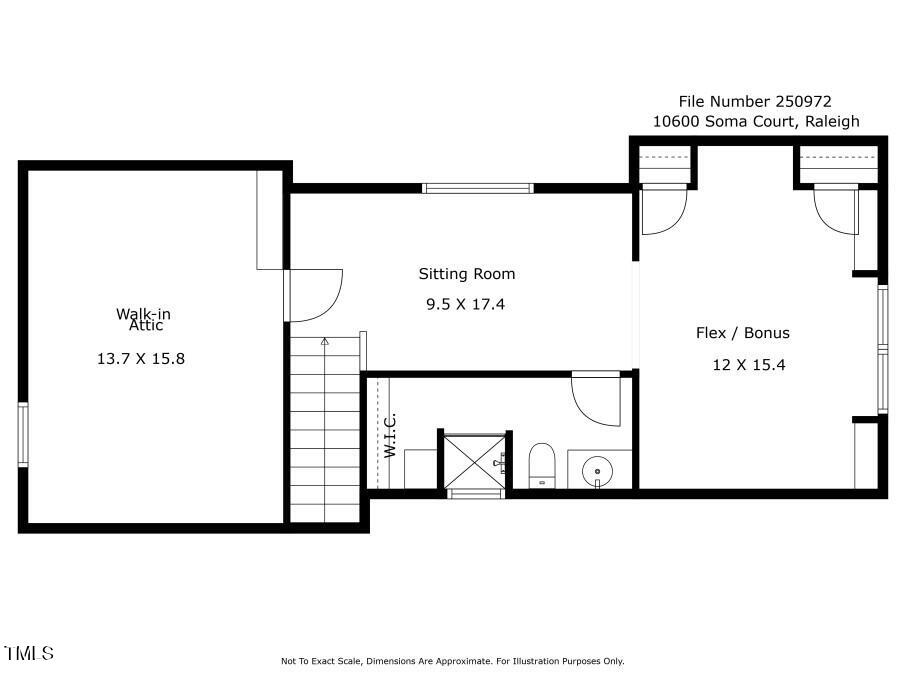 10600 Soma Court Raleigh, NC 27613 - Photo 70 of 70 3rd floorplan jpg