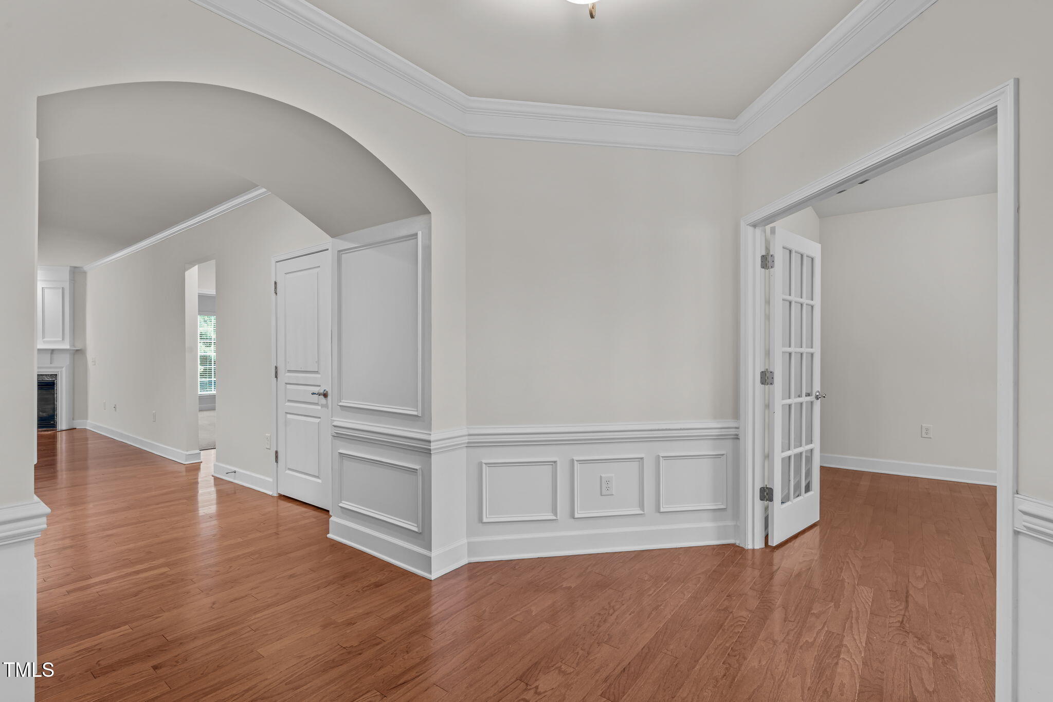 208 Beckingham Loop Cary, NC 27519 - Photo 8 of 47 an empty room with wooden floor