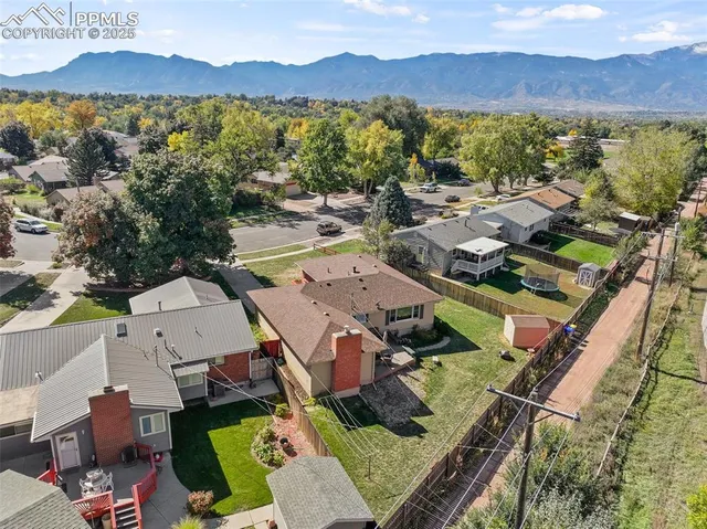 a view of a city from a balcony