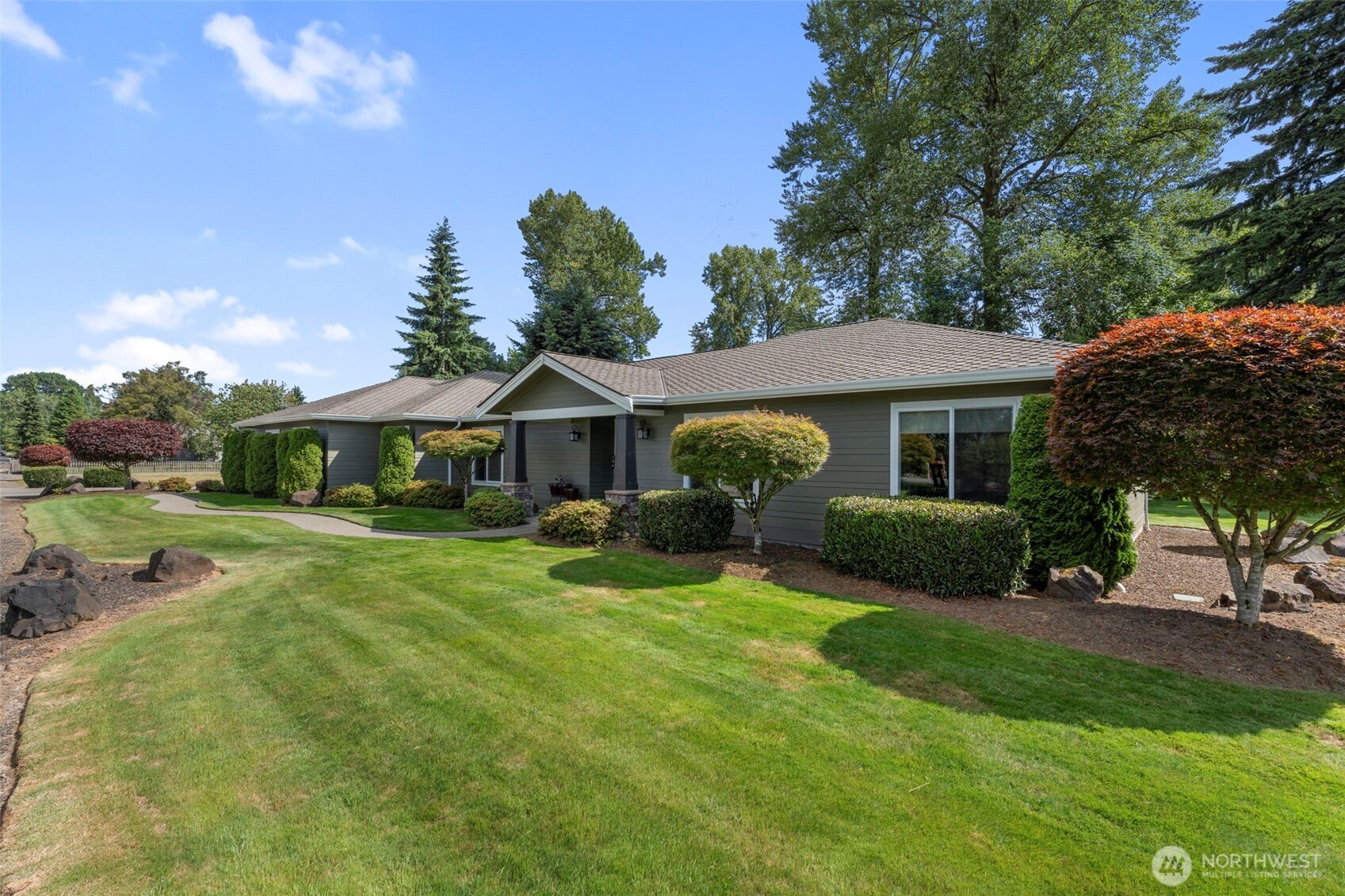 2322 Rice Road Chehalis, WA 98532 - Photo 1 of 39 a front view of a house with garden
