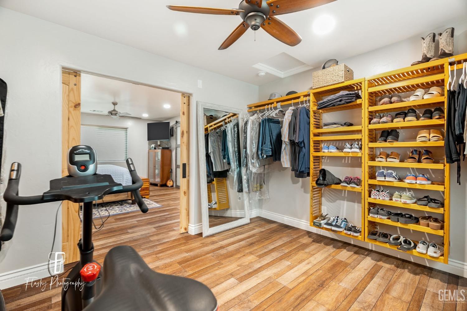 Undisclosed Address Buttonwillow, CA 93206 - Photo 30 of 65 a view of a room with gym equipment