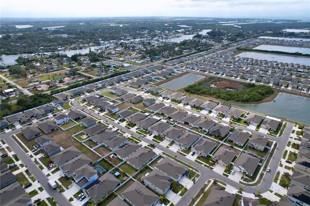 472 6th Avenue Northwest Ruskin, FL 33570 - Photo 83 of 96 an aerial view of a city