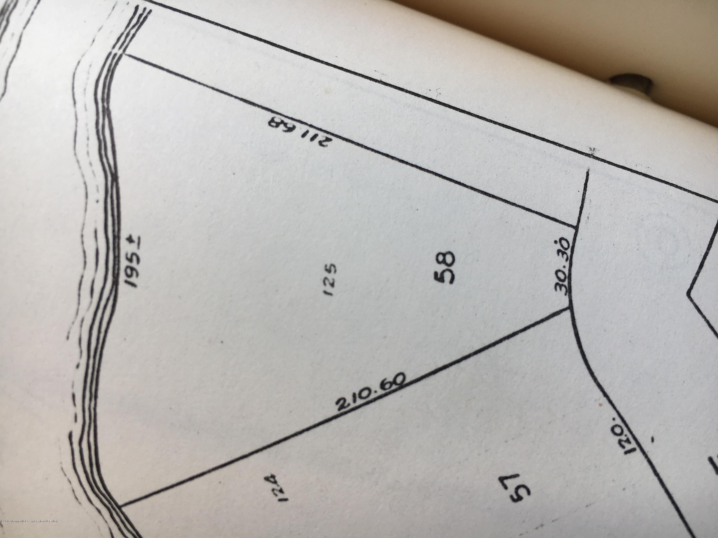 125 Inlet Terrace Belmar, NJ 07719 - Photo 13 of 13 Inlet Tax Map