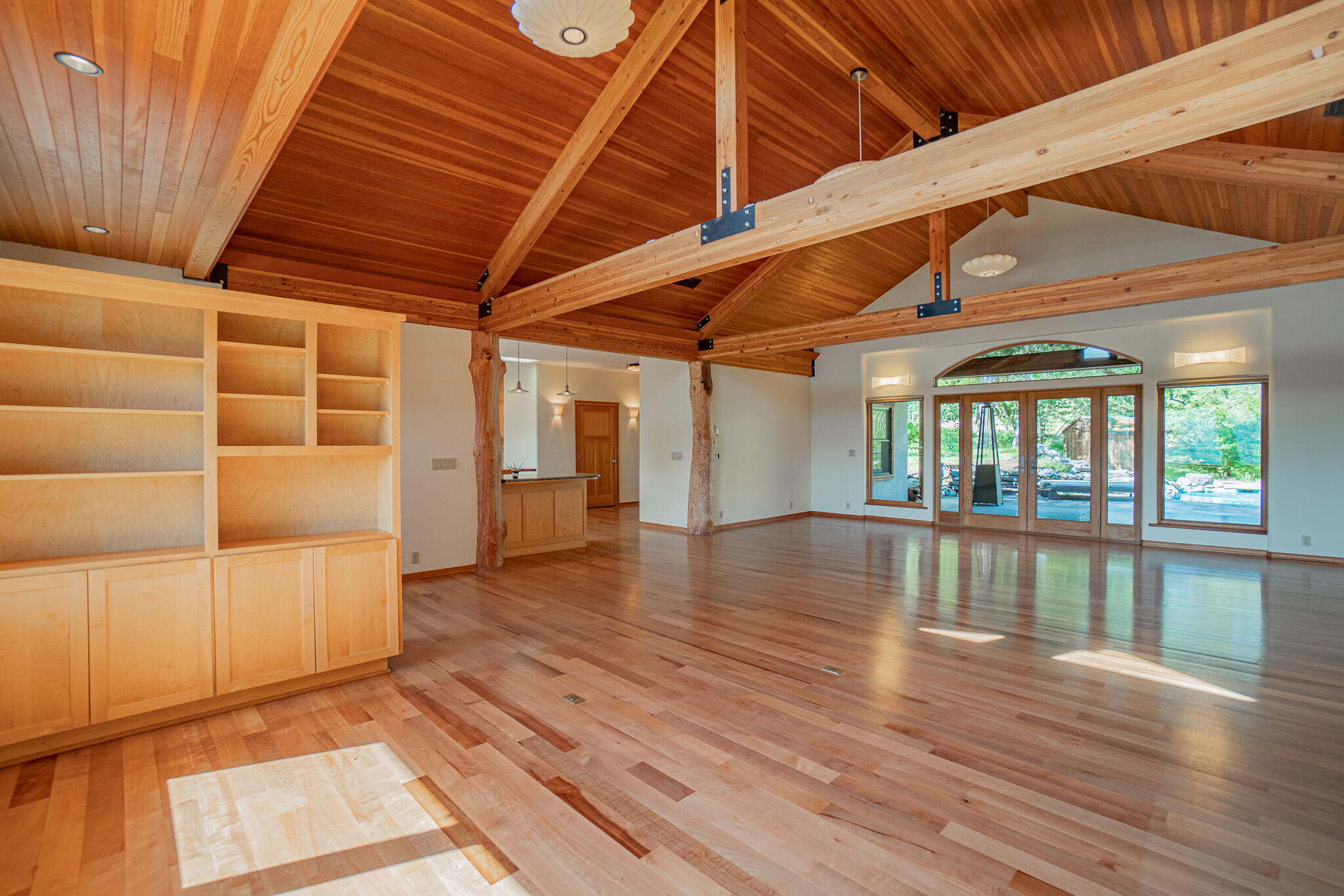 1785 Zemke Road Talent, OR 97540 - Photo 10 of 61 a view of an empty room with wooden floor and a window