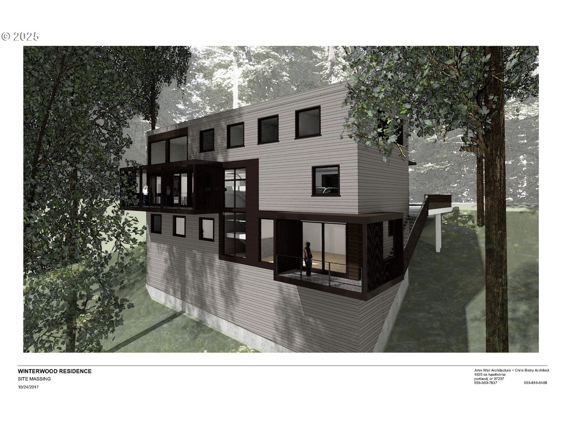 2644 Southwest Fairmount Boulevard Portland, OR 97239 - Photo 4 of 4 a black and white photo of a house